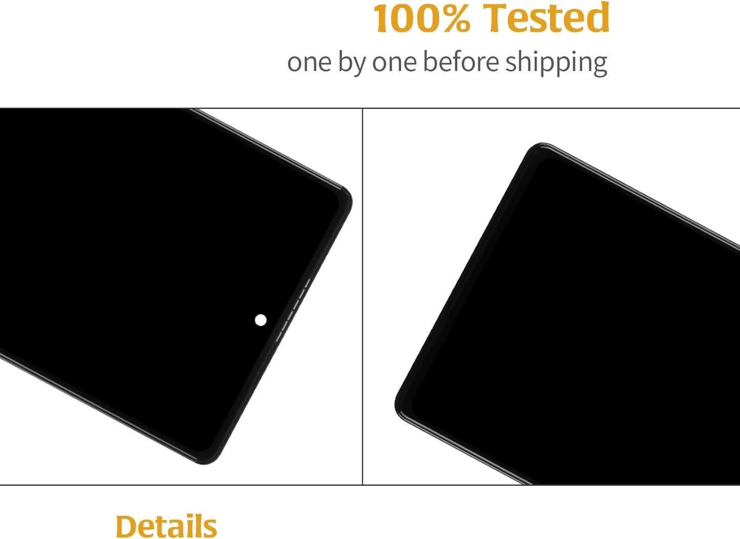 OLED for Google Pixel 6 6.4" Screen Replacement with Frame (Fingerprint Cable Transfer Required) Display Assembly with Touch Digitizer Repair Tools Kit GB7N6 G9S9B16 G9S9B GR1YH