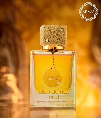 Armaf Club De Nuit Oud Eau de Parfum Spray for Unisex, 3.6 Ounce