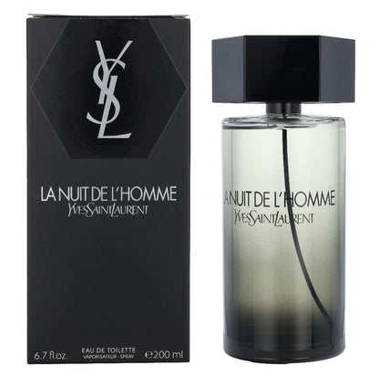 Yves Saint Laurent La Nuit De L'Homme by Yves Saint Laurent for Men - 3.3 oz EDT Spray