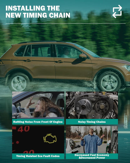 Timing Chain Kit for for Ford for Mercury Ranger for Explorer Mustang for Mountaineer 4.0L