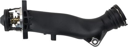 Water Pump Thermostat with Housing Assembly Compatible with 2011-2020 Mercedes-Benz