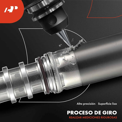 VVT Intake & Exhaust Camshaft Position Actuator Solenoid Valve Kit Compatible with Chevy GMC Equinox Malibu Cobalt HHR Terrain Buick Pontiac Saturn 2.0L 2.2L 2.4L Replaces# 12655421 12655420