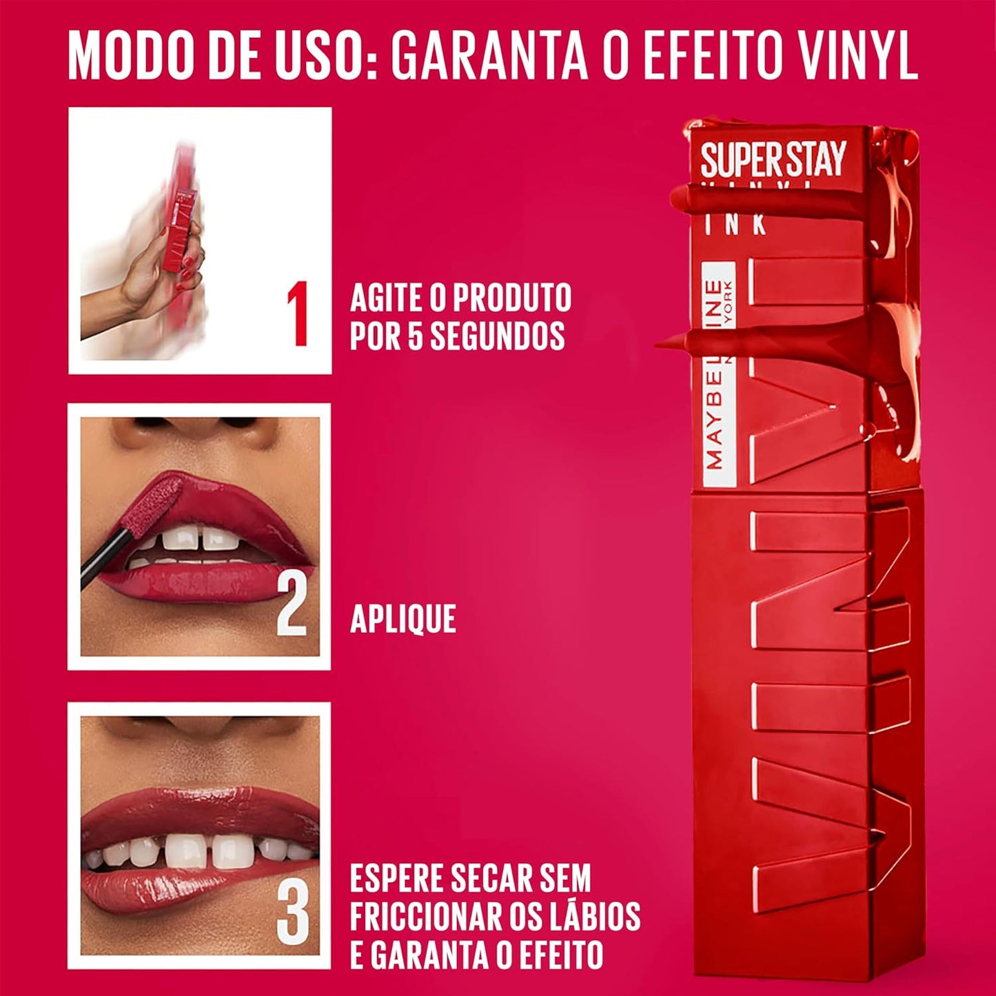 Super Stay Vinyl Ink Longwear No-Budge Liquid Lipcolor Makeup, Highly Pigmented