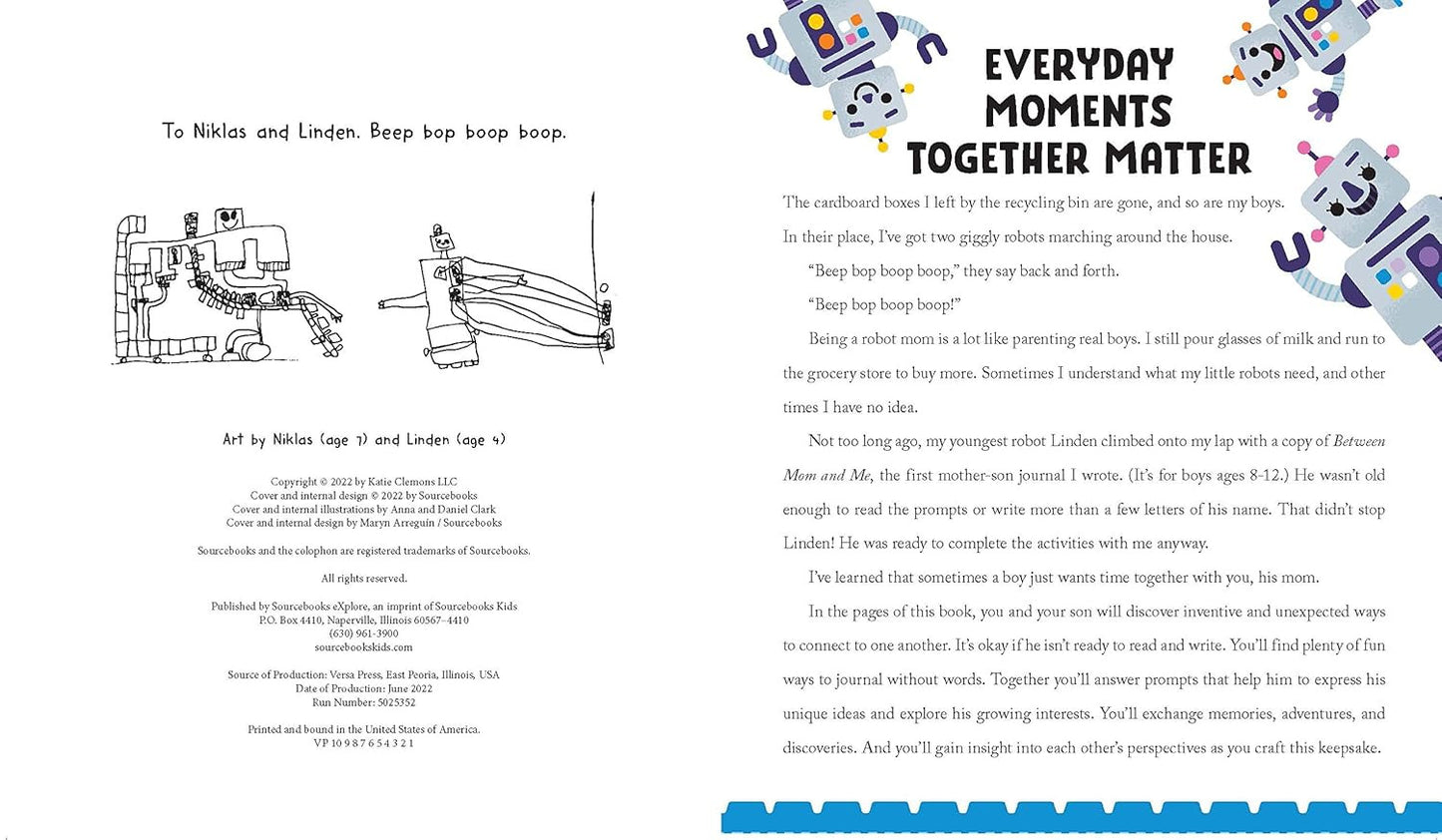 My First Mom and Son Journal: an Activity Book for Boys and Moms Together