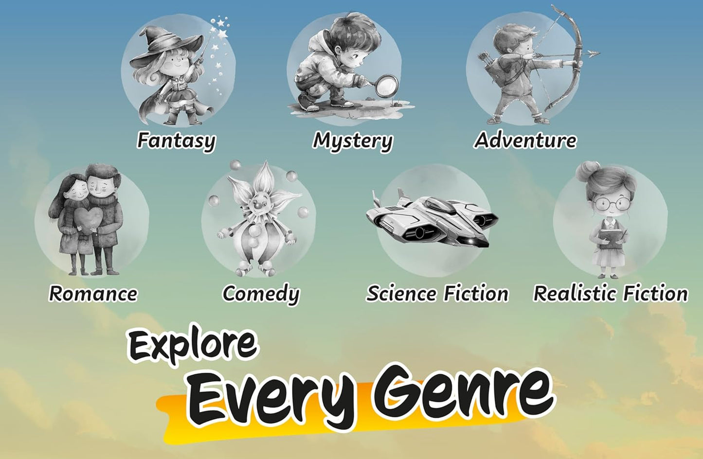 The All-In-One Writing Prompt Workbook for Kids Ages 8-12: an Inspiring Workbook