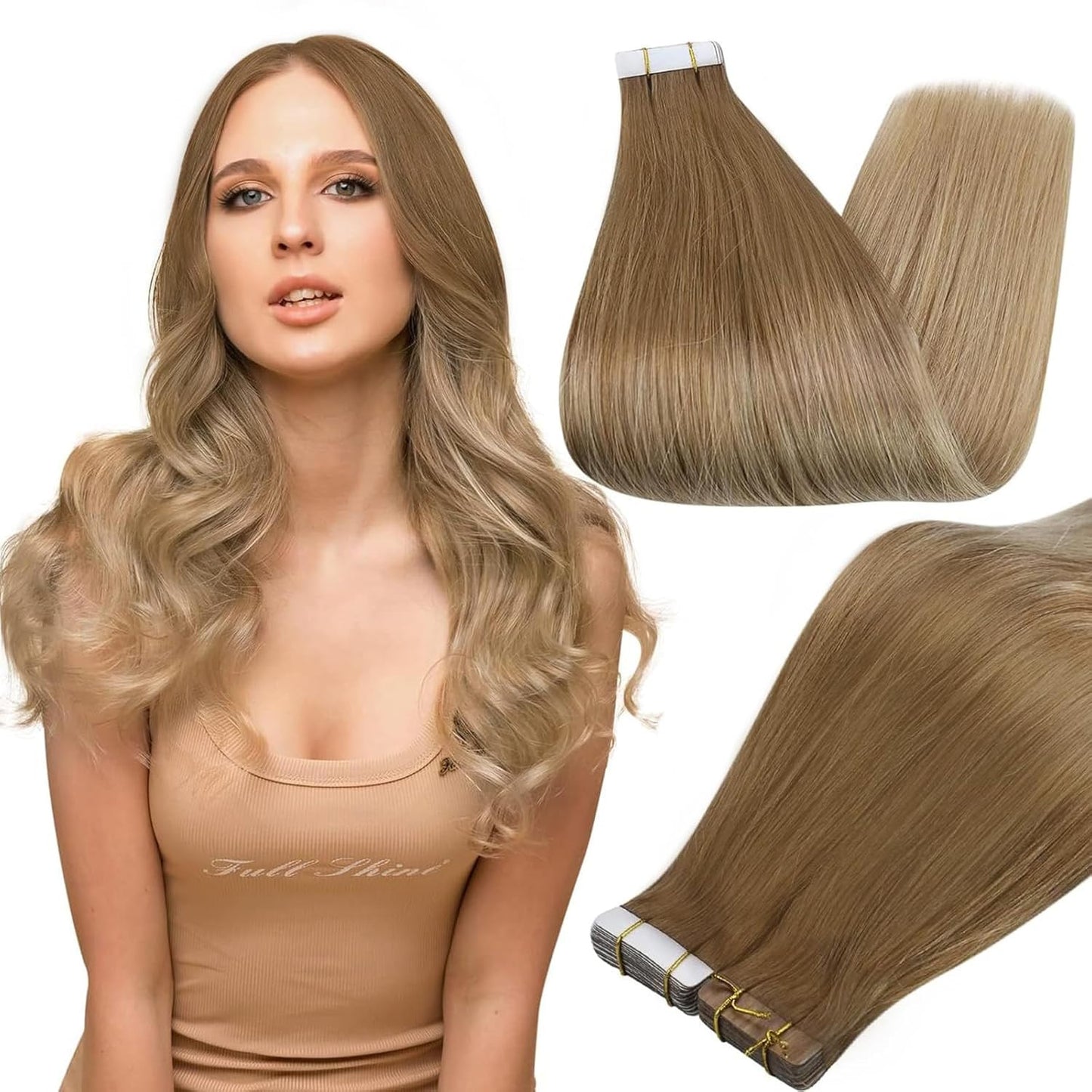 Tape in Hair Extensions Real Human Hair 20 Inch Tape in Extensions Human Hair Co