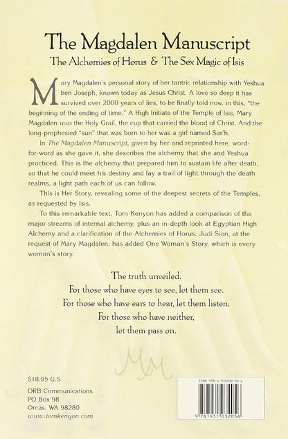 The Magdalen Manuscript: the Alchemies of Horus & the Sex Magic of Isis