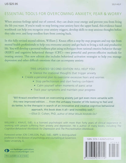 The Cognitive Behavioral Workbook for Anxiety: a Step-By-Step Program