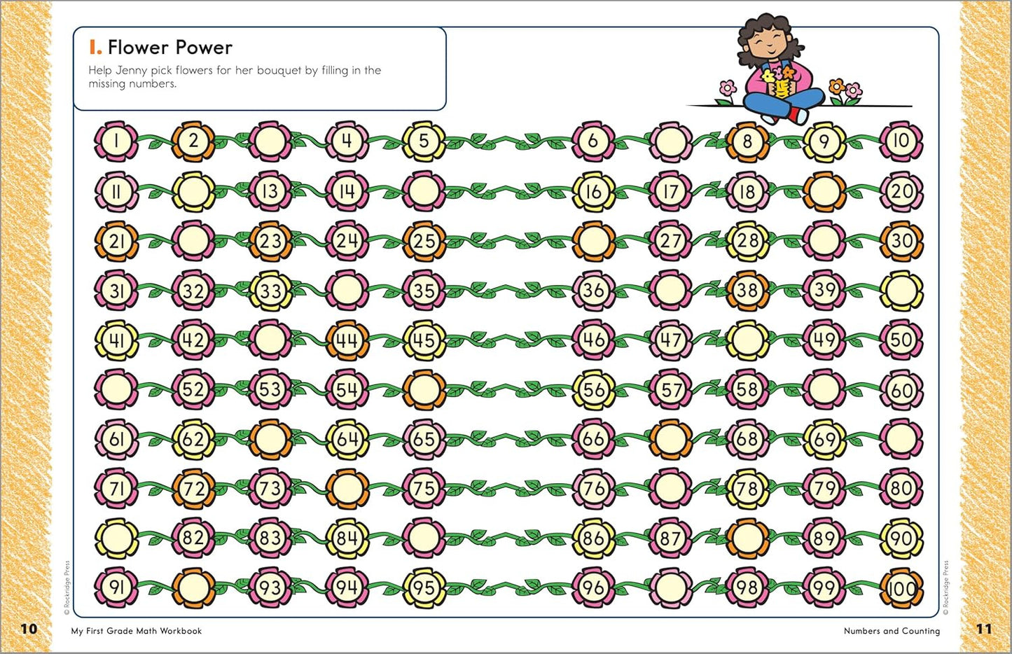 My First Grade Math Workbook: 101 Games & Activities to Support First Grade Math