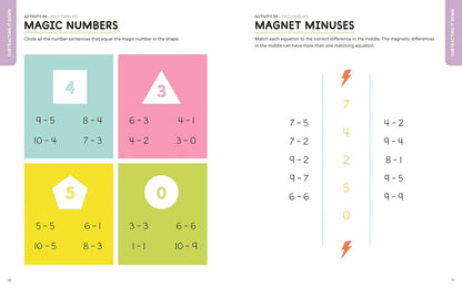 Addition and Subtraction Kindergarten Math Workbook: 100 Fun Activities to Build