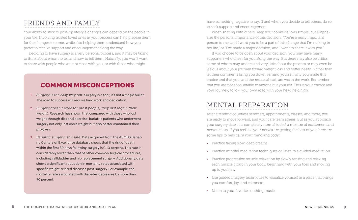 The Complete Bariatric Cookbook and Meal Plan: Recipes and Guidance for Life bef