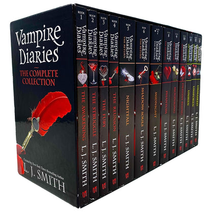 Vampire Diaries the Complete Collection Books 1 - 13 Box Set by L. J. Smith