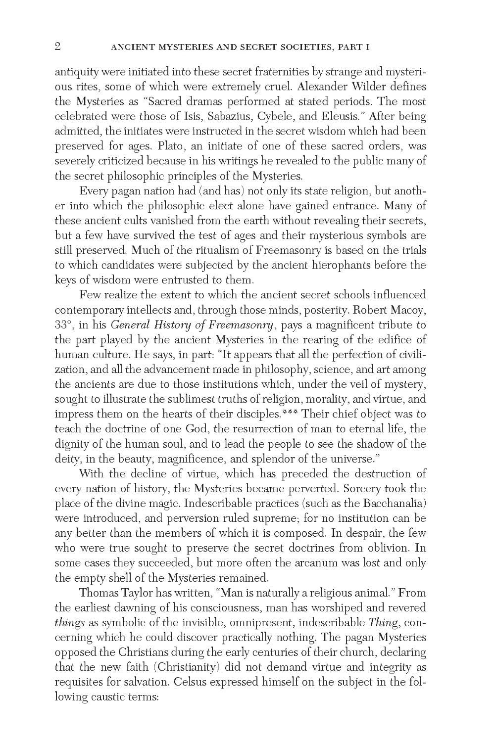 The Secret Teachings of All Ages: an Encyclopedic Outline of Masonic, Hermetic,