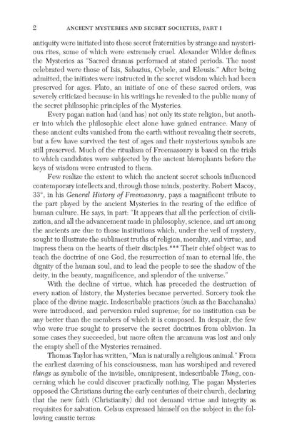 The Secret Teachings of All Ages: an Encyclopedic Outline of Masonic, Hermetic,