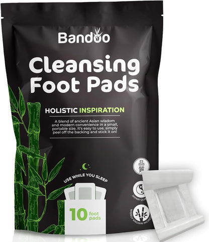 Original Deep Cleansing Foot Pads | Rana Pads | Premium Natural Bamboo Foot Pads