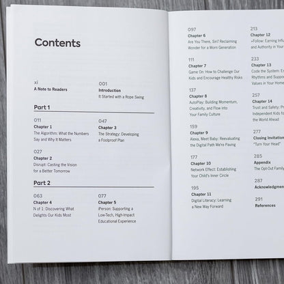 The Opt-Out Family: How to Give Your Kids What Technology Can'T