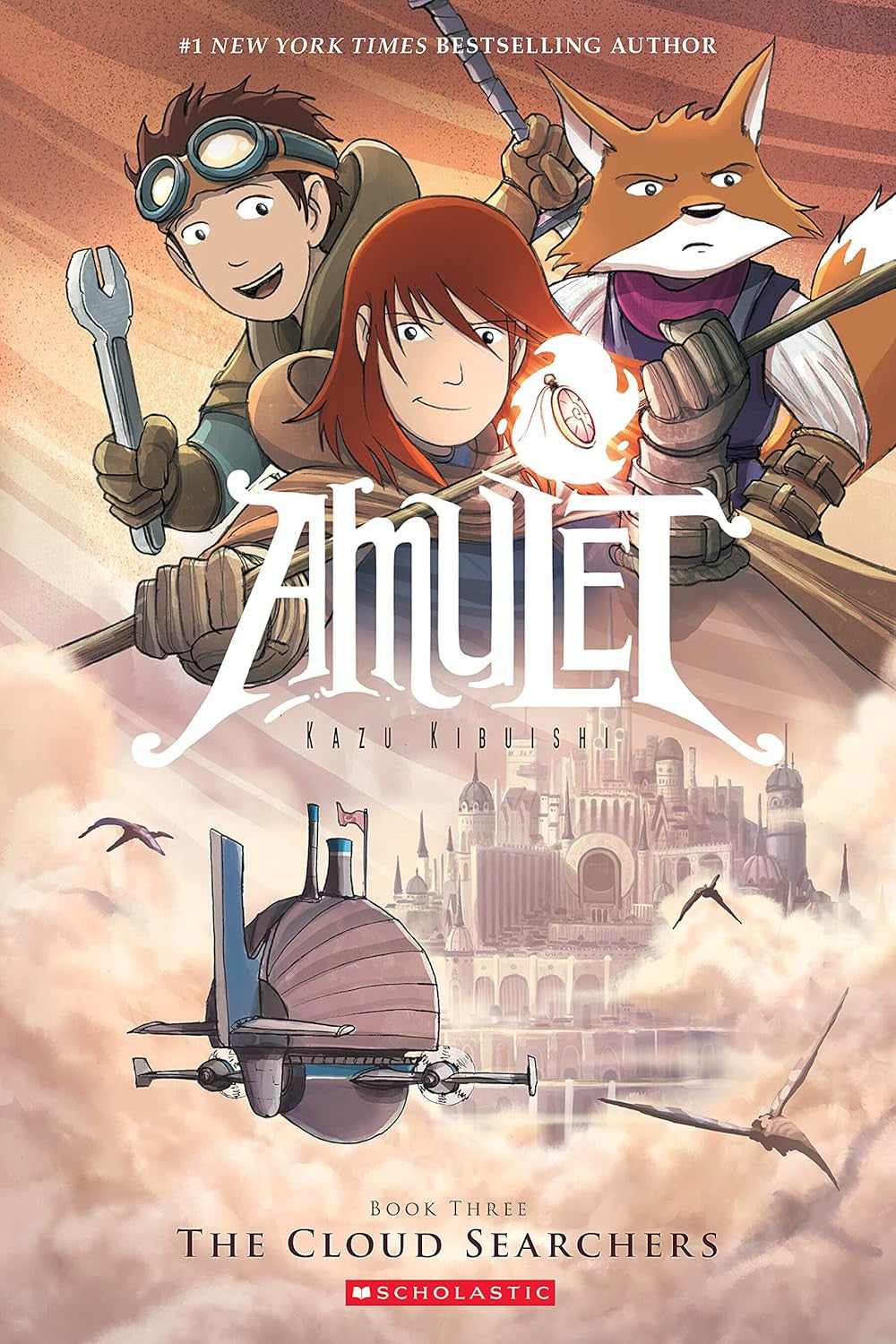 The Cloud Searchers: a Graphic Novel (Amulet #3) (3)