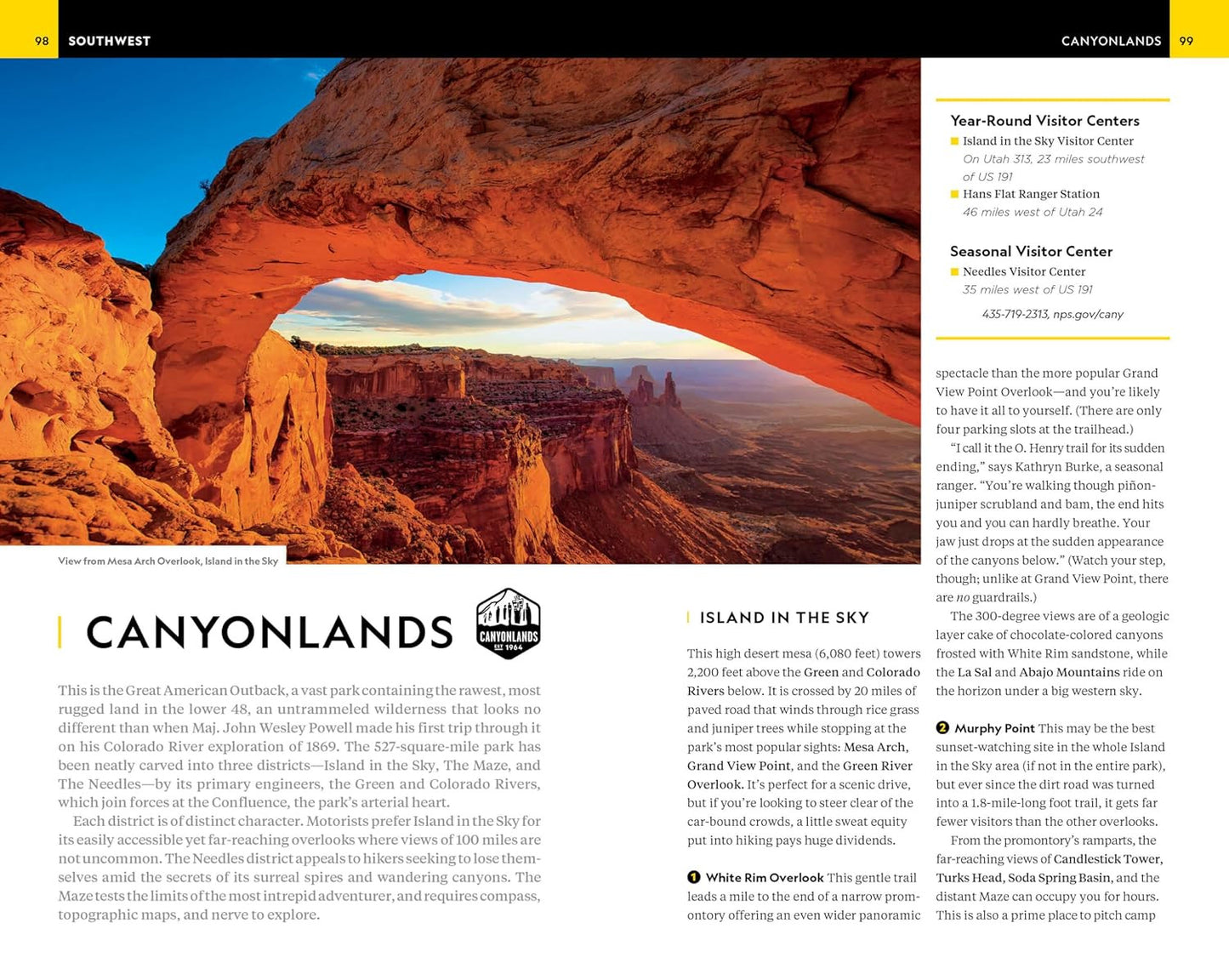 National Geographic Secrets of the National Parks, 2Nd Edition: the Experts' Gui