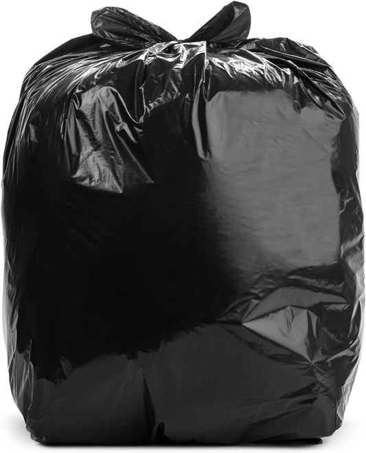 20-30 Gallon Trash Bags - (100 Count) 1.1 MIL (Equiv) Low Density Plastic Garbag