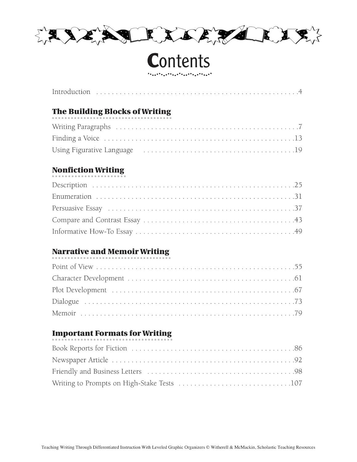 Teaching Writing through Differentiated Instruction with Leveled Graphic Organiz