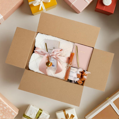 12X8X6 White Shipping Boxes Set of 15, White Corrugated Cardboard Boxes for Smal