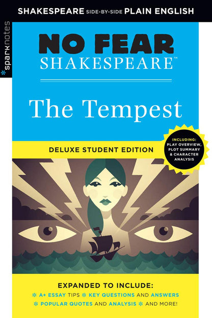 The Tempest: No Fear Shakespeare Deluxe Student Editions - Shakespeare Side-By-S