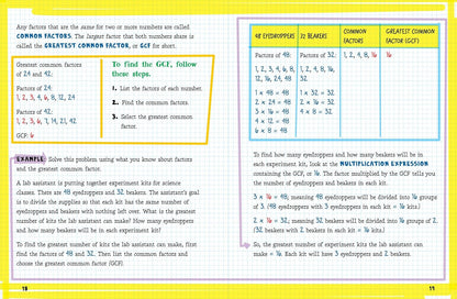 The Big Fat Middle School Math Workbook: 600 Math Practice Exercises (Big Fat No