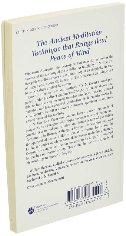 The Art of Living: Vipassana Meditation