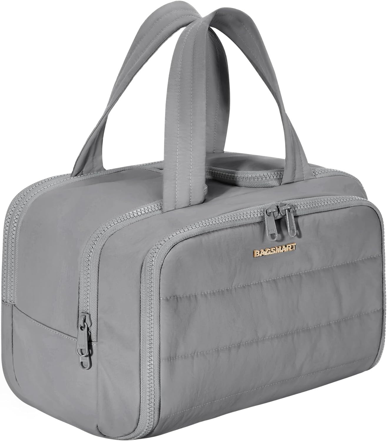 Travel Toiletry Bag, Lightweight Large Wide-Open Travel Bag for Women, Puffy Cos