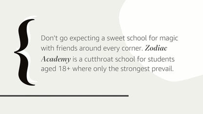 Zodiac Academy: the Awakening