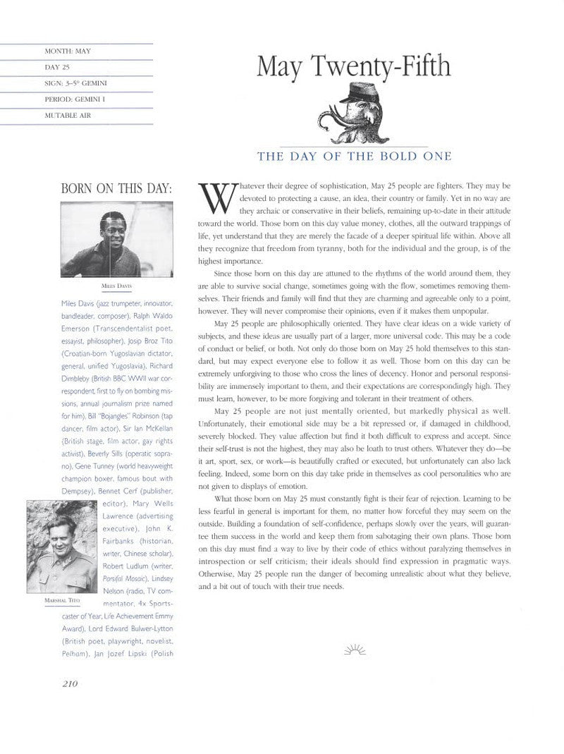 The Secret Language of Birthdays: Your Complete Personology Guide for Each Day o