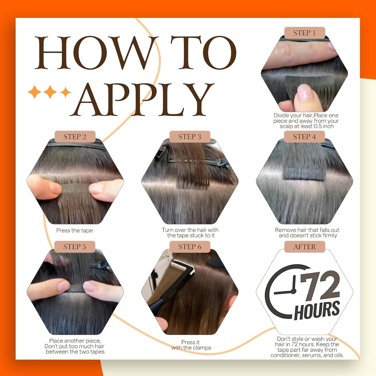 Tape in Extensions Ice Blonde Seamless Tape in Hair Extensions Human Hair 18Inch