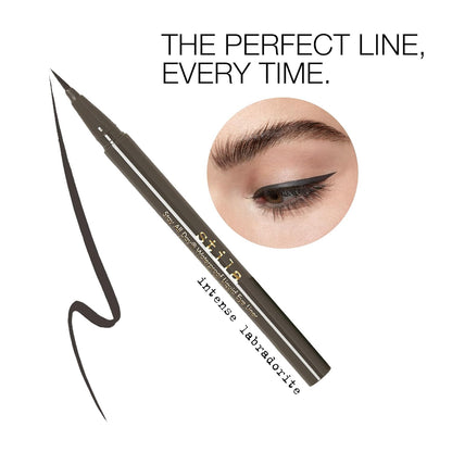 Waterproof Liquid Eye Liner, Stay All Day Makeup with Fine Brush Tip Lasting Sat