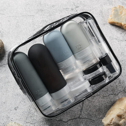 16 Pack Travel Bottles Set - TSA Approved Leak Proof Silicone Squeezable Contain