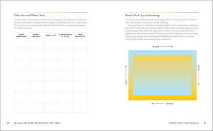 Trauma Recovery Workbook for Teens: Exercises to Process Emotions, Manage Sympto