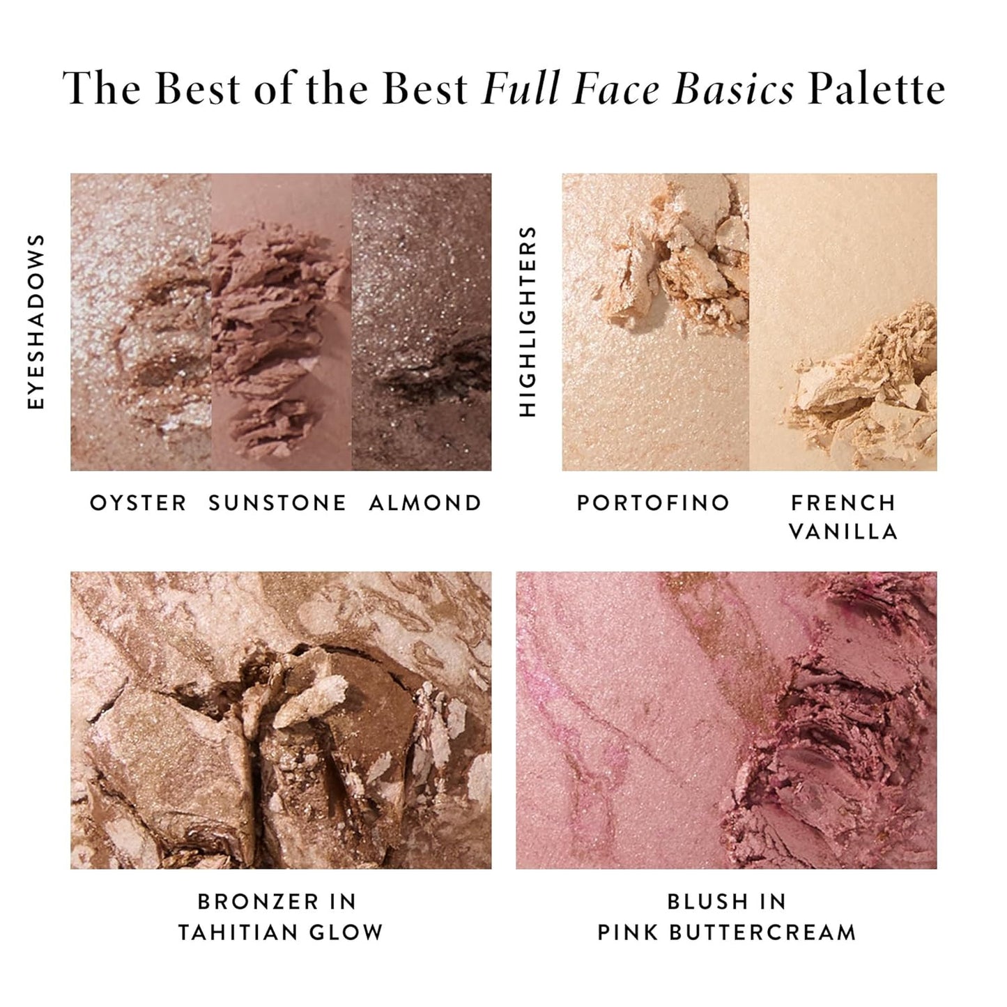 the Best of the Best Baked Palette - Full Size - Includes Bronzer, Blush, 2 High