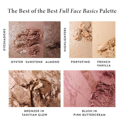 the Best of the Best Baked Palette - Full Size - Includes Bronzer, Blush, 2 High