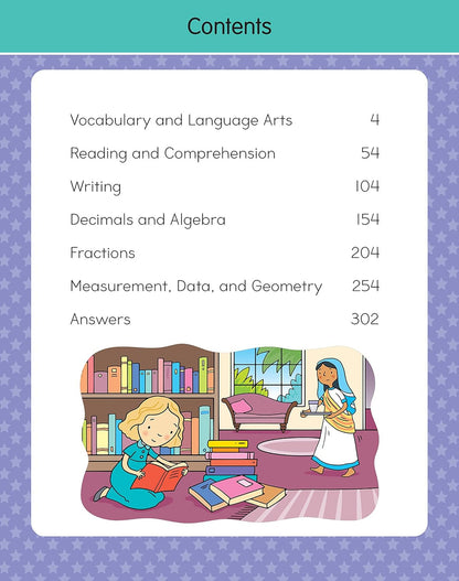 5Th Grade BIG Workbook: All Subjects for Kids 10 - 11 Includes 220+ Activities R