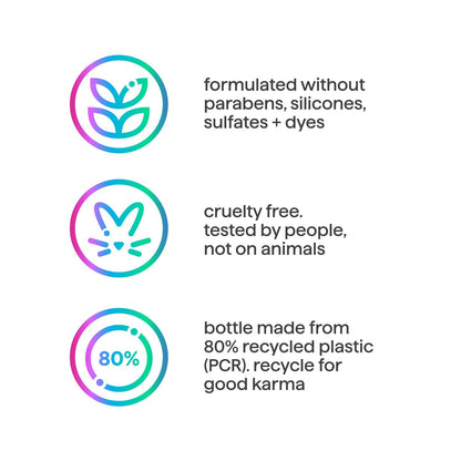 Volumizing Shampoo, Pure Peace with Rose, Peony, and Pink Sea Salt Scent Notes,