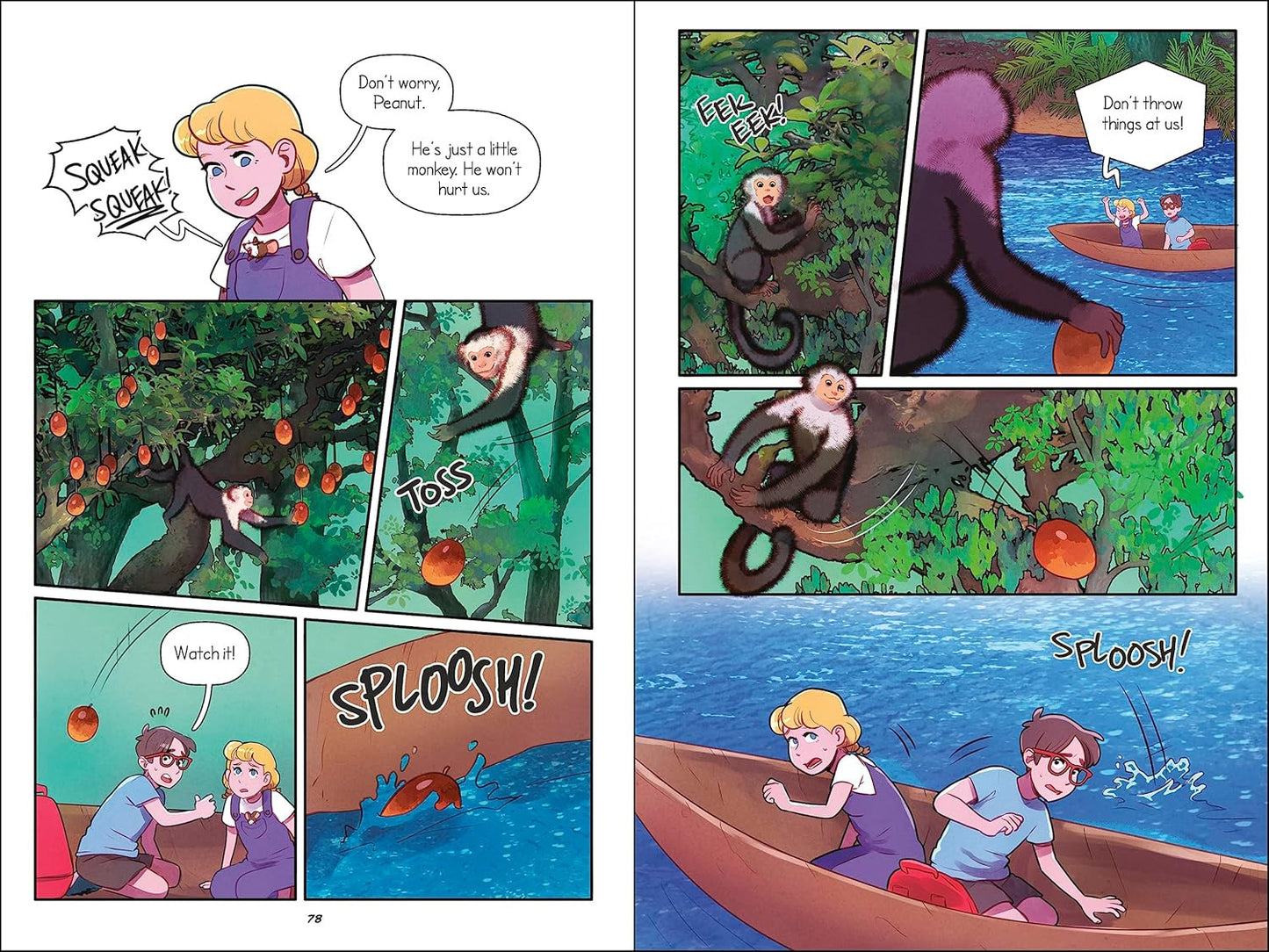 Afternoon on the Amazon Graphic Novel (Magic Tree House Graphic Novels)