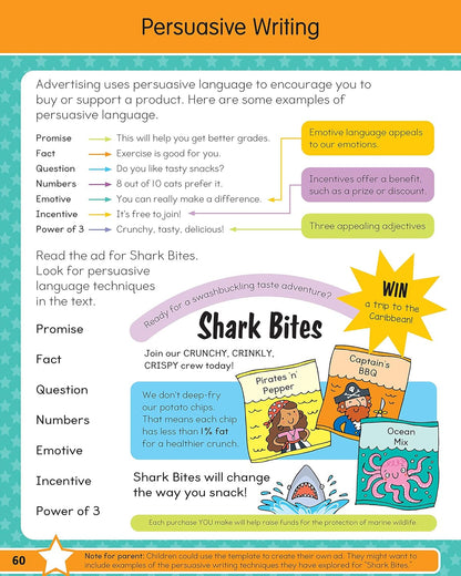 The Summer before Fifth Grade Workbook: Bridging 4Th to 5Th Grade with 75+ Activ