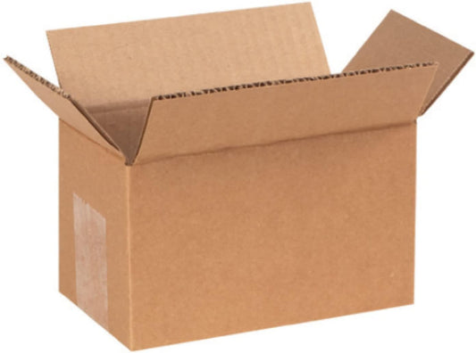 – 7X4X4 Inches Pack of 100 Corrugated Cardboard Packing Shipping Mailing Moving