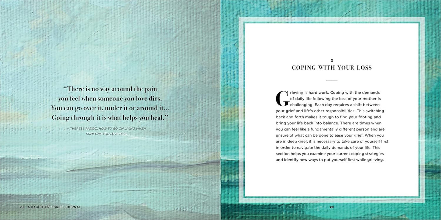 A Daughter'S Grief Journal: Daily Prompts and Exercises for Navigating the Loss