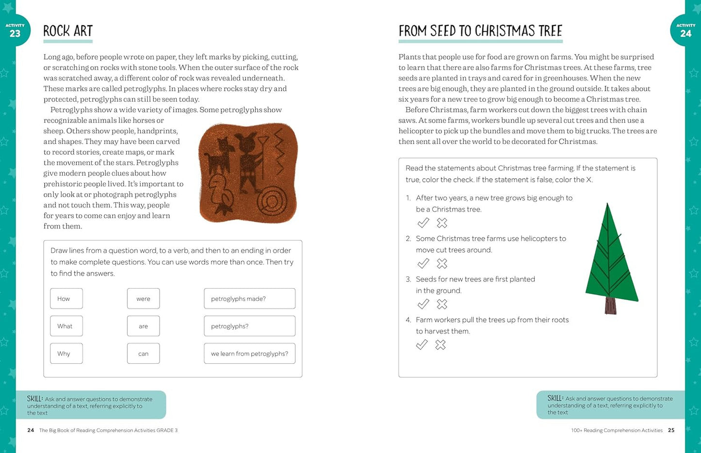 The Big Book of Reading Comprehension Activities, Grade 3: 100+ Activities for A