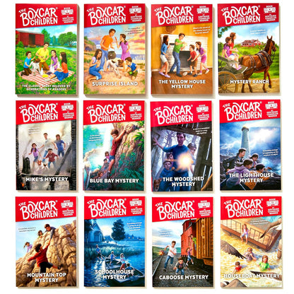 The Boxcar Children Bookshelf (The Boxcar Children Mysteries, Books 1-12)