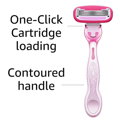 Women'S 5 Blade FITS Razor for Women, FITS  Handle and Venus Handles, Includes 1