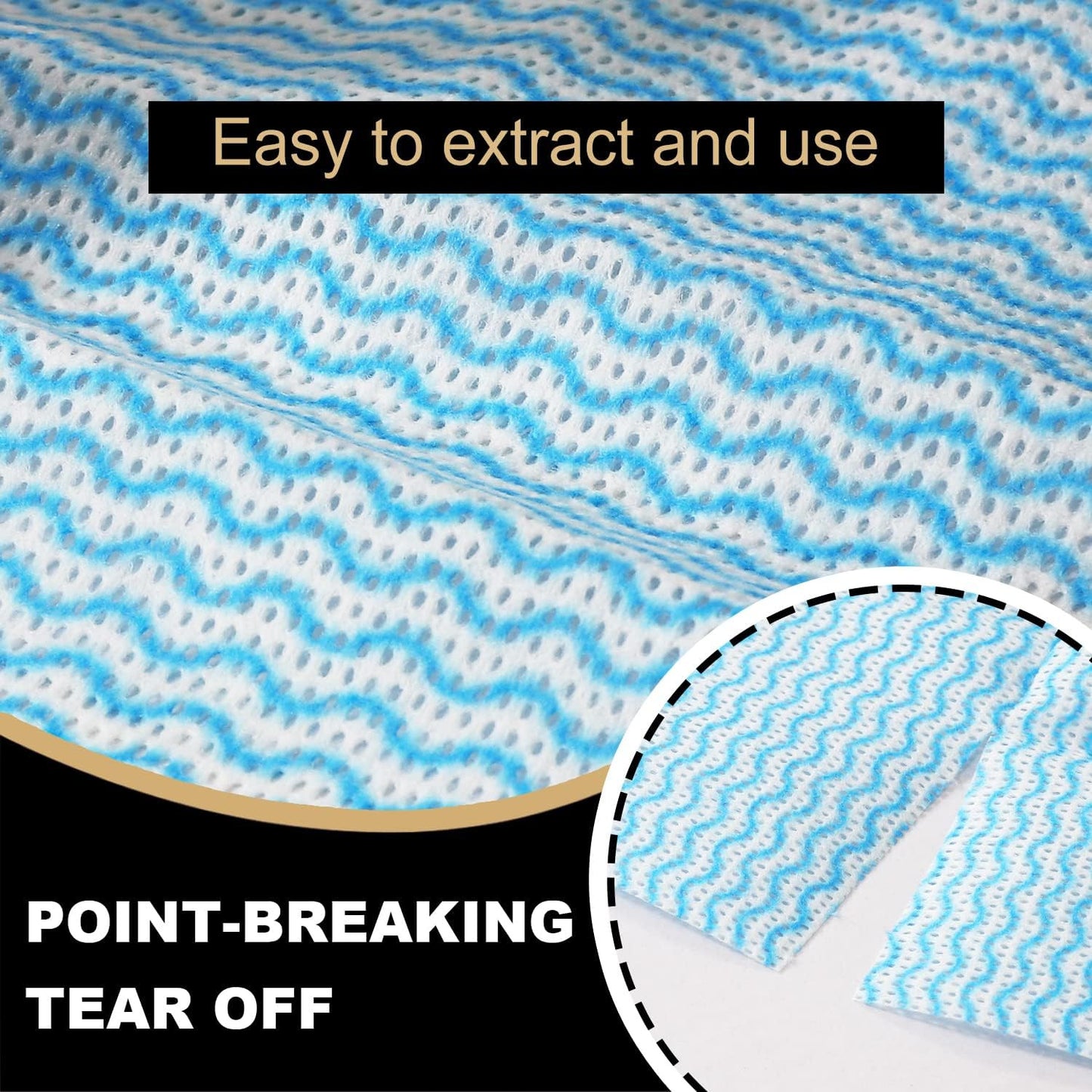 2 Pack Upgraded Reusable Cleaning Cloths Extra Thick Durable Disposable Cleaning