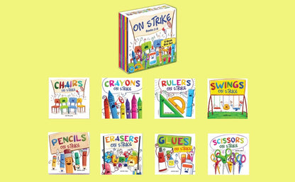 On Strike Box Set, Books 1-8: Pencils on Strike, Swings on Strike, Chairs on Str