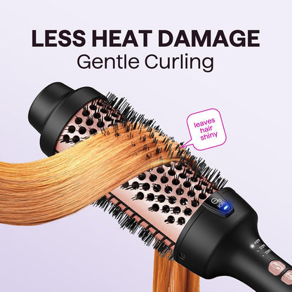 Thermal Brush, 1.7 Inch Blowout Express Blowout Brush, Negative Ion Technology f