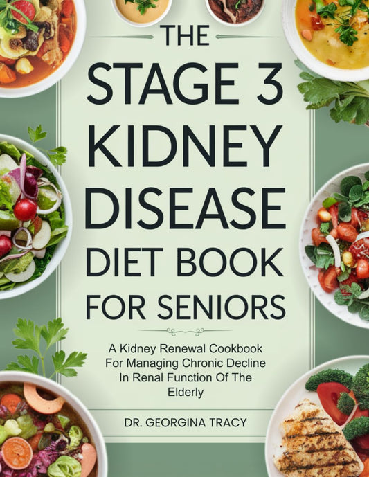 The Stage 3 Kidney Disease Diet Book for Seniors: a Kidney Renewal Cookbook for
